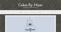 Desktop Screenshot of designedbymani.com
